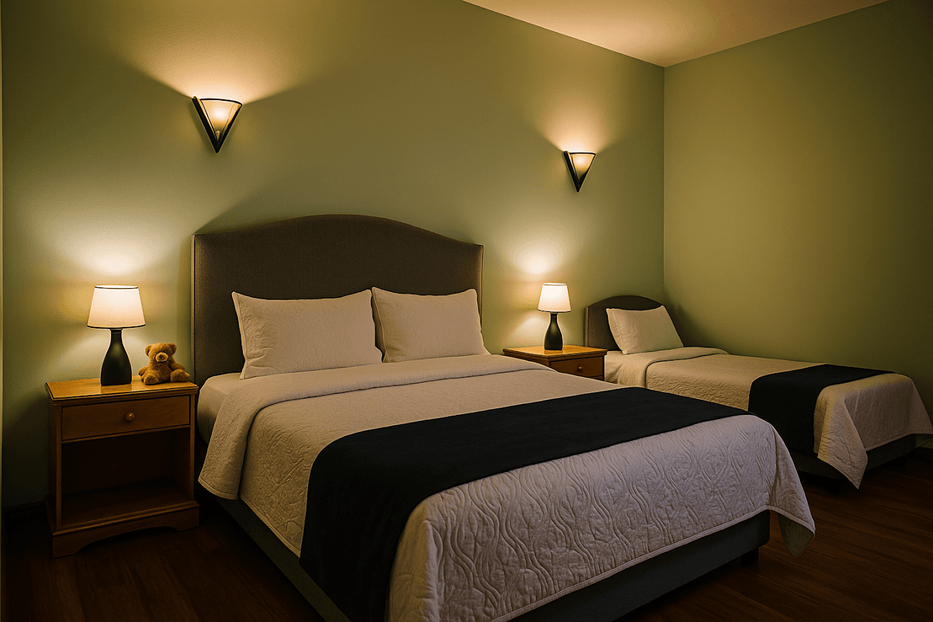 Habitación Doble — 2 Camas en Hotel Nova Vida Concepción